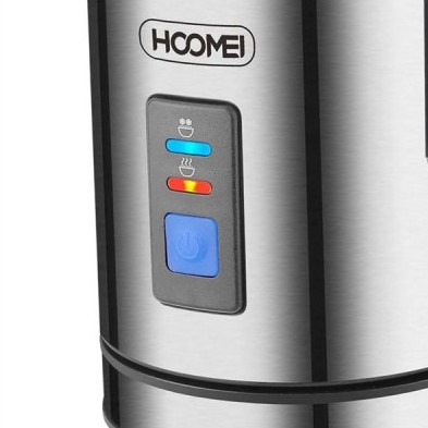 Hoomei® Inox Συσκευή για Αφρόγαλα 550W 250ml με Αντικολλητική Επίστρωση HM-5752